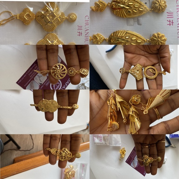 18k plated, skin friendly, long lasting and very light weight - Picture 3 of 4